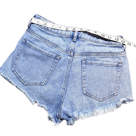 Pacsun Festival High Rise Shorts Cut Off Size 26 - Picture 3 of 4